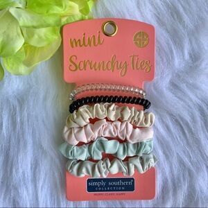 NWT Simply Southern Pink and Green Hair Accessories Set